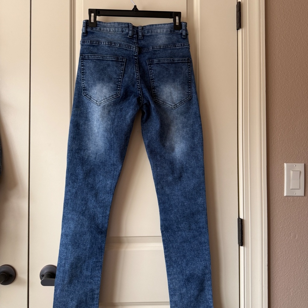 Boys/Mens Distressed Jeans size 28 - Picture 3 of 10